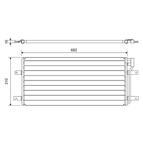 VALEO Kondensator, Klimaanlage 814029