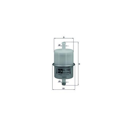 MAHLE Kraftstofffilter KL 150