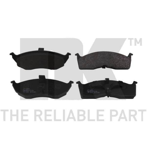 NK Bremsbelagsatz, Scheibenbremse 229311