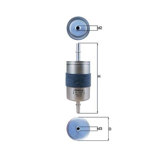 KNECHT Kraftstofffilter KL 1055