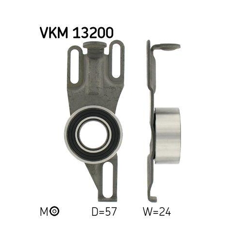 SKF Spannrolle, Zahnriemen VKM 13200