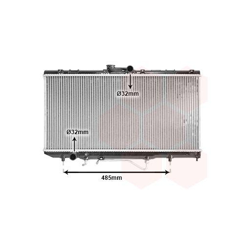 VAN WEZEL K&uuml;hler, Motork&uuml;hlung 53002146