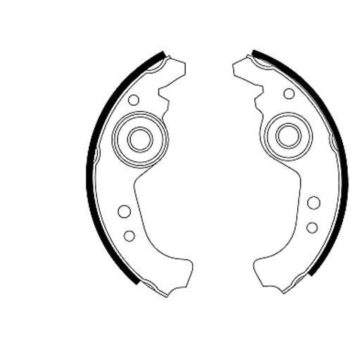 PAGID Bremsbackensatz H1055N