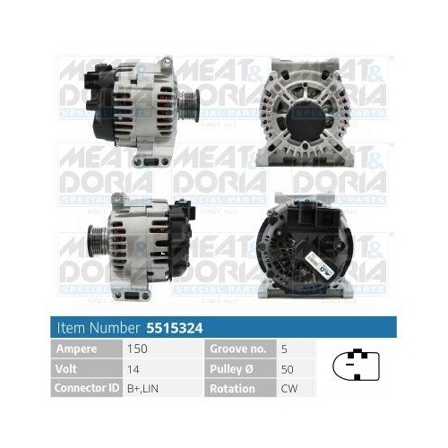 MEAT & DORIA Generator 5515324