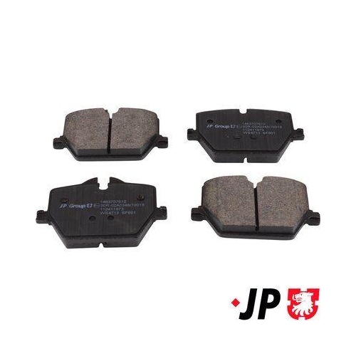 JP GROUP Bremsbelagsatz, Scheibenbremse JP 1463707610