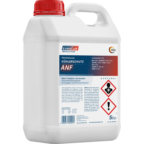 Kühlerschutz Kühlerfrostschutz ANF 5 Liter Eurolub 820005