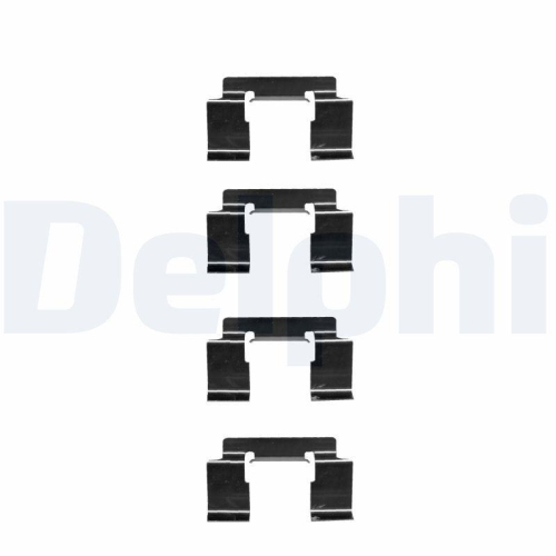 DELPHI Zubehörsatz, Scheibenbremsbelag LX0337