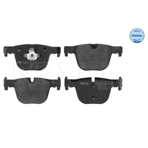 MEYLE Bremsbelagsatz, Scheibenbremse MEYLE-ORIGINAL: True to OE. 025 255 1417