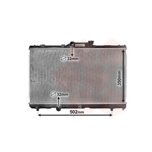 VAN WEZEL K&uuml;hler, Motork&uuml;hlung 53002147