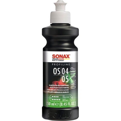 SONAX PROFILINE OS 04-05 ONE STEP GLANZPOLITUR KRATZERENTFERNER 250 ml 02121410