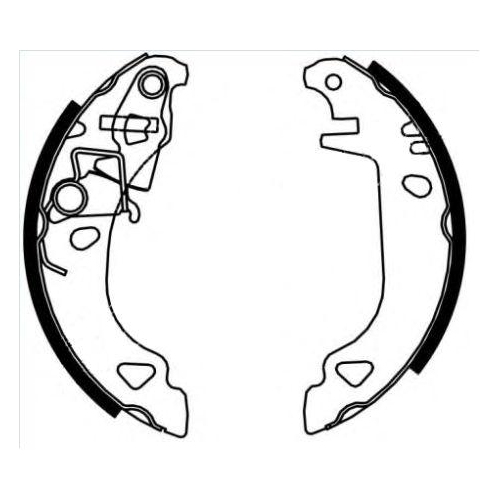 PAGID Bremsbackensatz H8805N