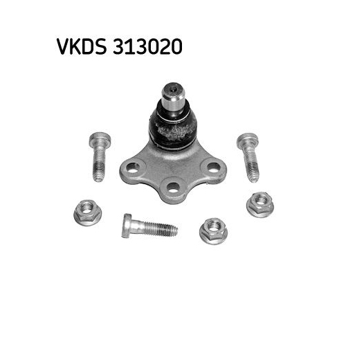 SKF Trag-/F&uuml;hrungsgelenk VKDS 313020