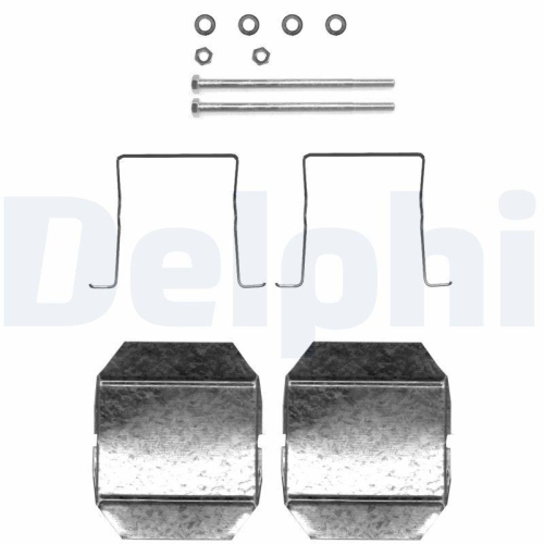 DELPHI Zubeh&ouml;rsatz, Scheibenbremsbelag LX0338