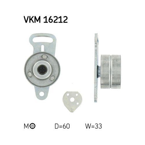 SKF Spannrolle, Zahnriemen VKM 16212