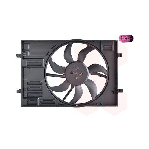 VAN WEZEL L&uuml;fter, Motork&uuml;hlung 0337747