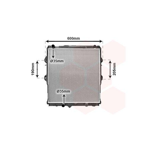 VAN WEZEL K&uuml;hler, Motork&uuml;hlung 53002292