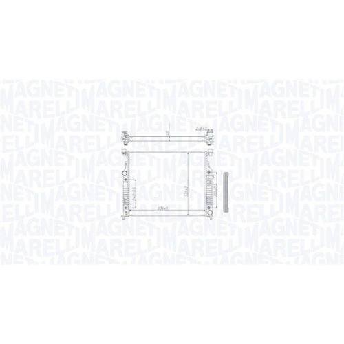 MAGNETI MARELLI K&uuml;hler, Motork&uuml;hlung 350213212500