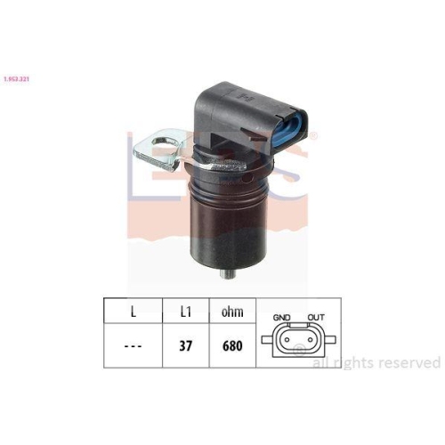 EPS Drehzahlsensor, Automatikgetriebe Made in Italy - OE Equivalent 1.953.321