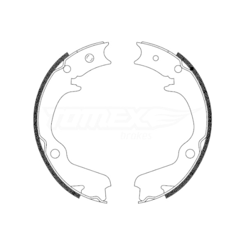 TOMEX Brakes Bremsbackensatz TX 22-41