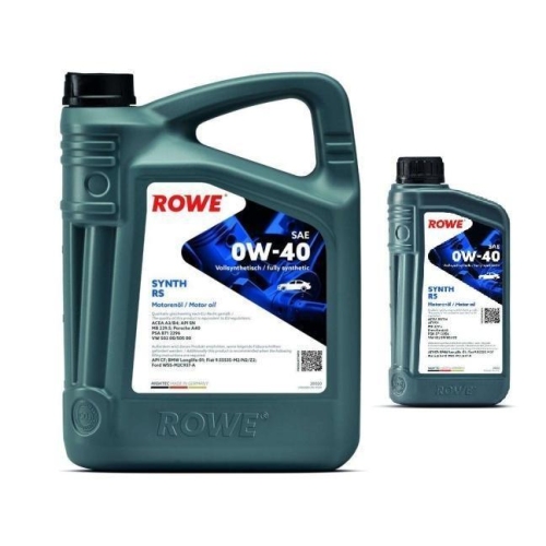 Motoröl ROWE Hightec Synt RS 0W-40 API SN MB229.5 PSA B71 2296 VW502/505 6 Liter