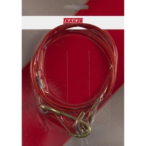 Abreißseil mit Öse, Länge 1000 mm, rot Anhänger Frielitz 009000650-ÖSE-VP