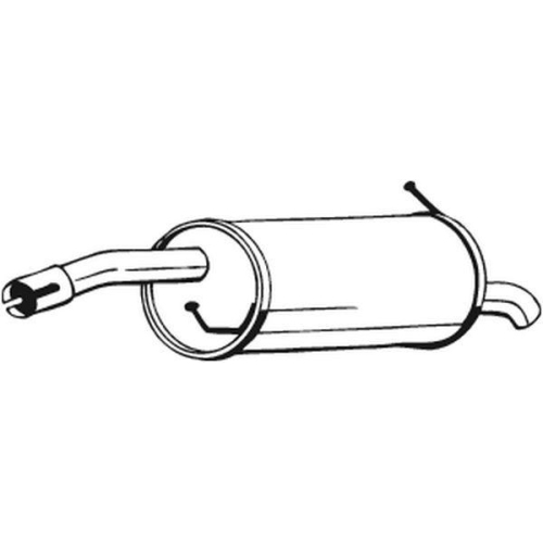 BOSAL Endschalld&auml;mpfer 154-409