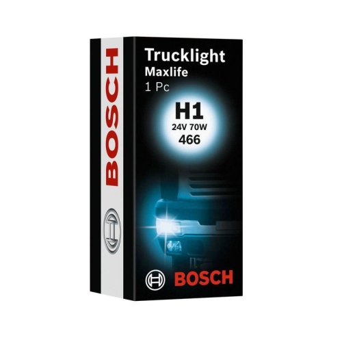 BOSCH Gl&uuml;hlampe, Fernscheinwerfer Trucklight Maxlife WS 1 987 302 712