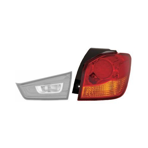 VAN WEZEL Heckleuchte 3201922