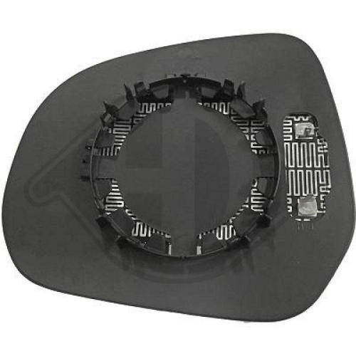 DIEDERICHS Spiegelglas, Au&szlig;enspiegel 1866026