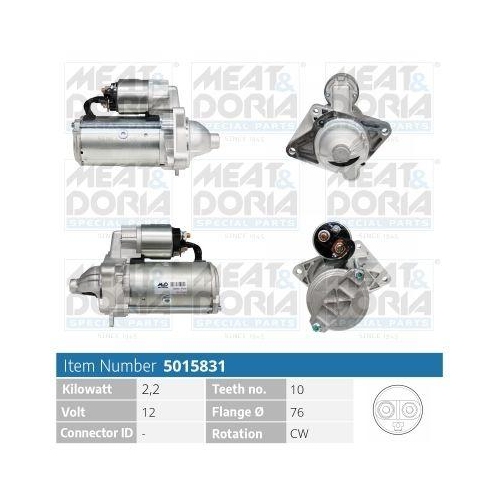 MEAT & DORIA Starter 5015831