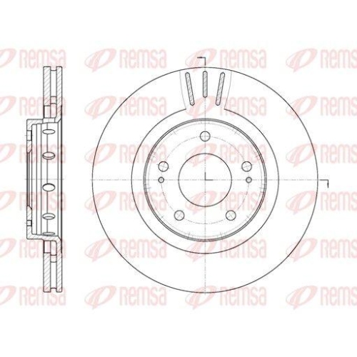 REMSA Bremsscheibe 6896.10