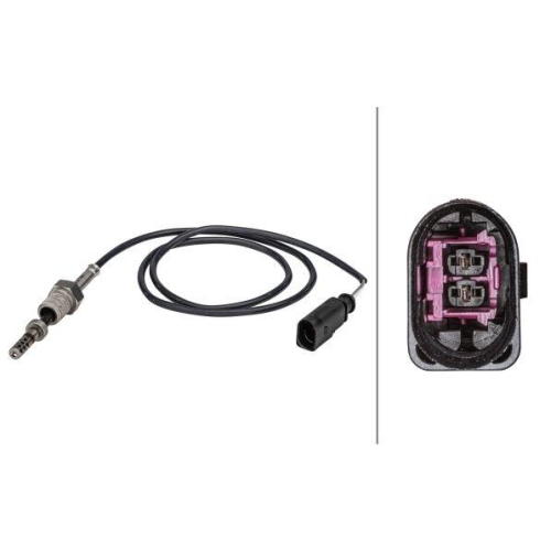 HELLA Sensor, Abgastemperatur 6PT 358 181-281