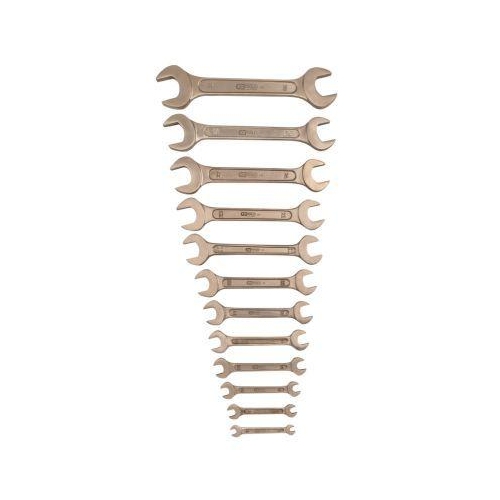 BRONZEplus Doppel-Maulschl&uuml;ssel-Satz 12-tlg KS TOOLS 963.7064