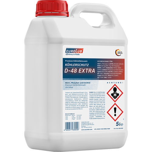 Eurolub Kühlerfrostschutz D-48 Extra Konzentrat 5 Liter 836005