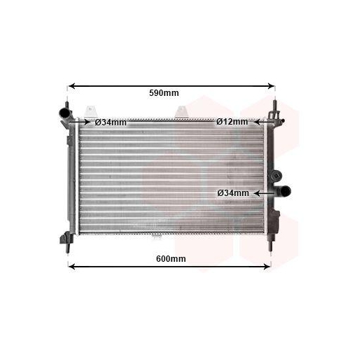 VAN WEZEL K&uuml;hler, Motork&uuml;hlung 37002127