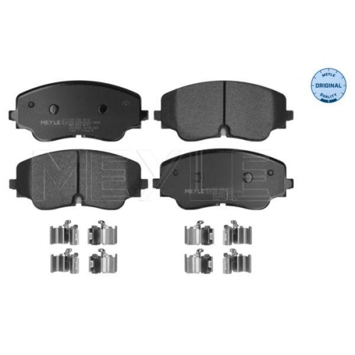 MEYLE Bremsbelagsatz, Scheibenbremse MEYLE-ORIGINAL: True to OE. 025 206 2618