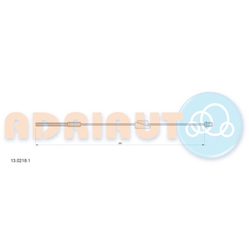 ADRIAUTO Seilzug, Feststellbremse 13.0218.1