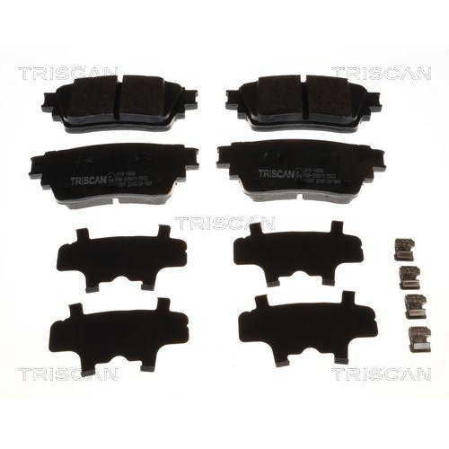 TRISCAN Bremsbelagsatz, Scheibenbremse 8110 14086
