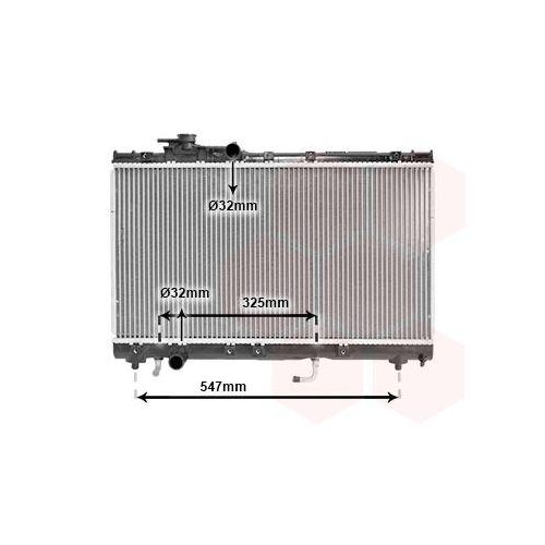 VAN WEZEL K&uuml;hler, Motork&uuml;hlung 53002350