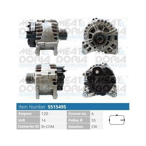 MEAT & DORIA Generator 5515495