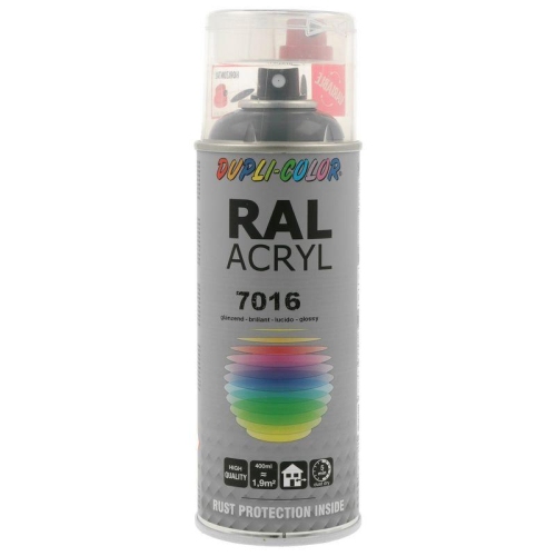 Lackspray Spr&uuml;hlack 400ml RAL 7016 anthrazitgrau gl&auml;nzend 363511 DUPLI COLOR