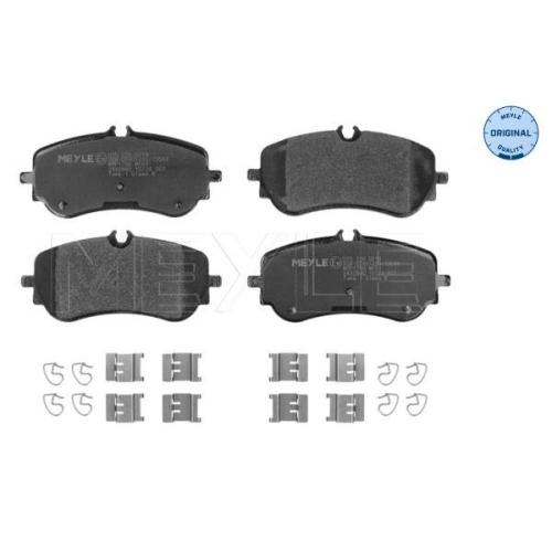 MEYLE Bremsbelagsatz, Scheibenbremse MEYLE-ORIGINAL: True to OE. 025 228 0219
