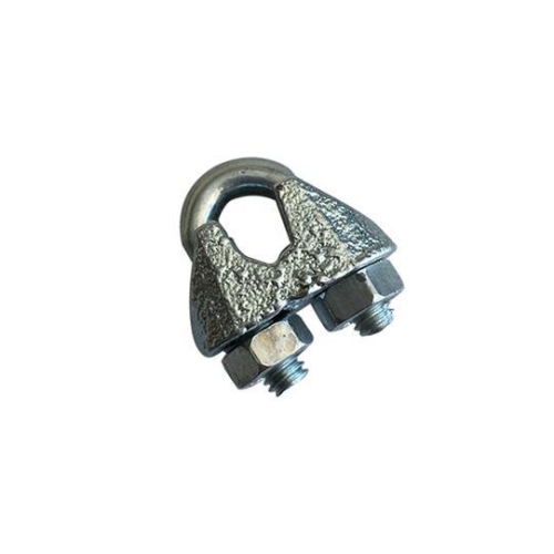 Drahtseilklemme, galvanisch verzinkt, f&uuml;r Seil-Durchmesser 6 mm, DIN 741 Suer