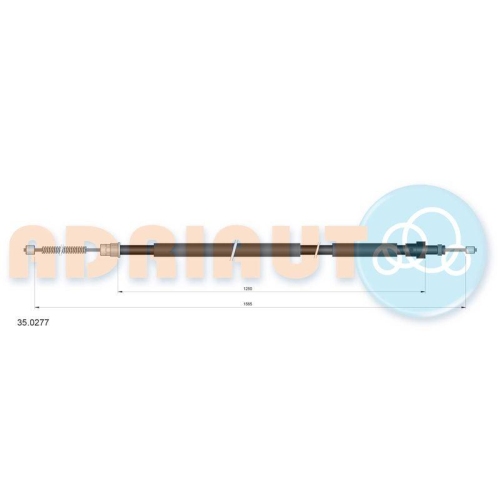 ADRIAUTO Seilzug, Feststellbremse 35.0277
