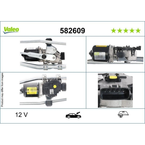 VALEO Wischermotor ORIGINAL TEIL 582609