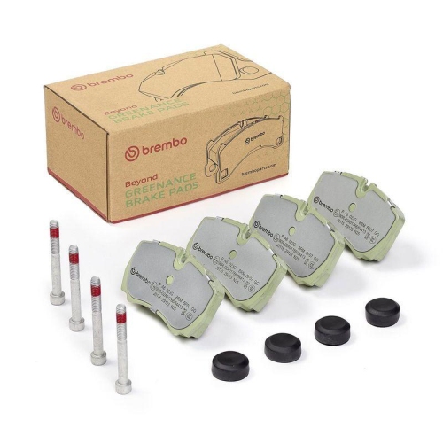 BREMBO Bremsbelagsatz, Scheibenbremse BEYOND LINE - Greenance P A6 023G