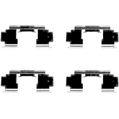 HELLA Zubeh&ouml;rsatz, Scheibenbremsbelag 8DZ 355 202-991