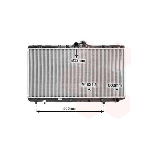 VAN WEZEL K&uuml;hler, Motork&uuml;hlung 53002181