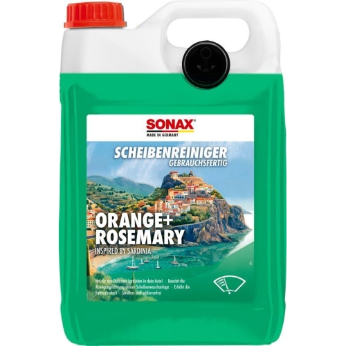 SONAX Scheibenreiniger gebrauchsfertig Orange+Rosemary 5 Liter Klar 01615000