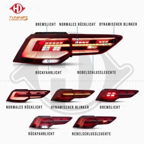 DIEDERICHS Heckleuchtensatz HD Tuning 2218395